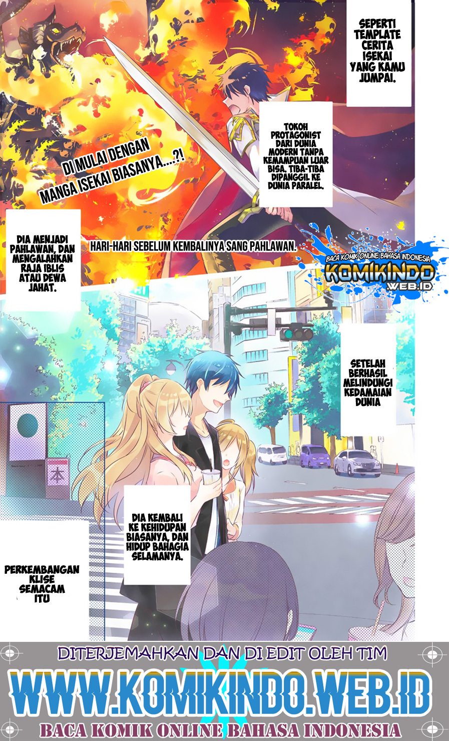 Kikan shita Yuusha no Gojitsudan Chapter 1.1 - halaman 2