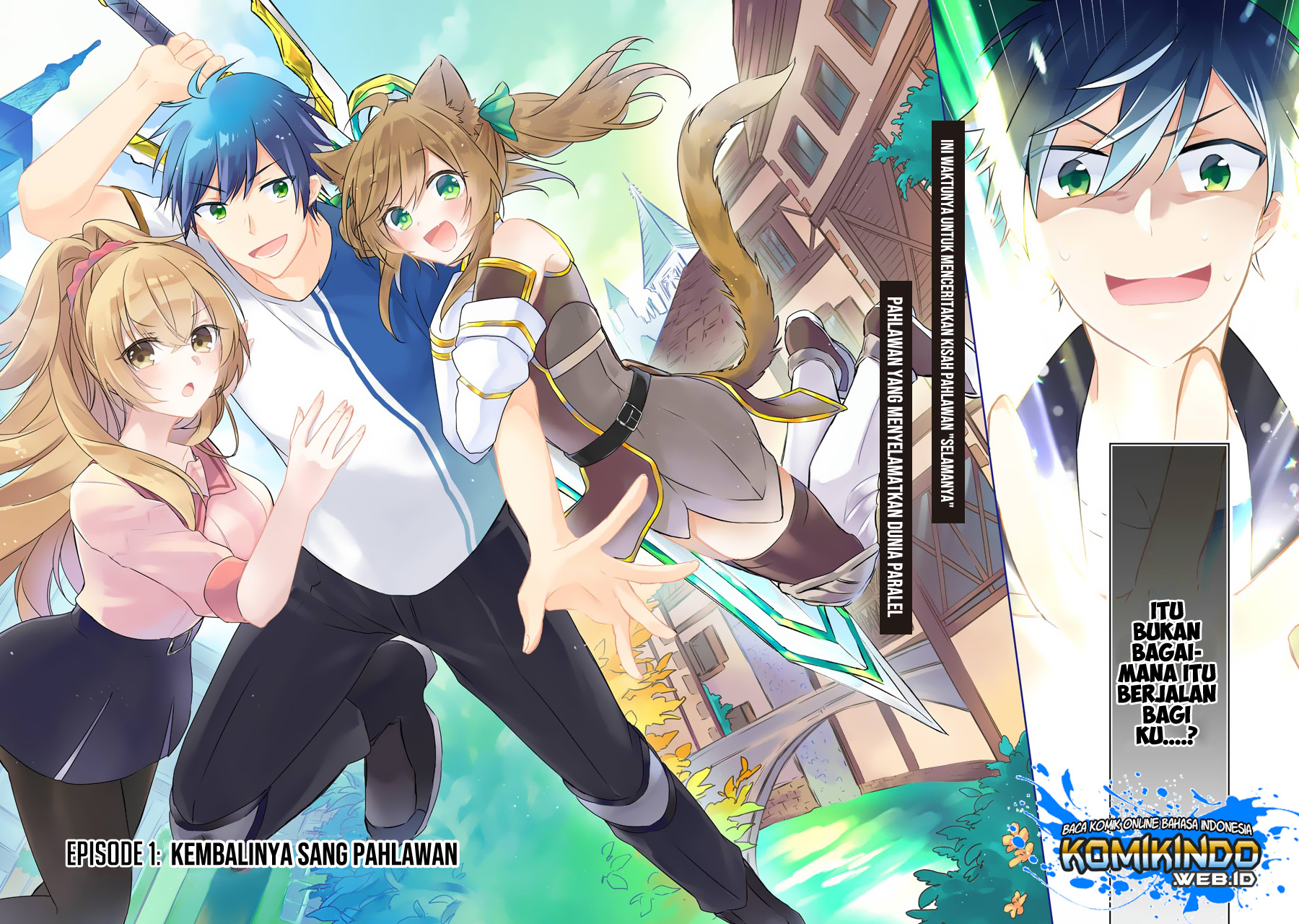 Kikan shita Yuusha no Gojitsudan Chapter 1.1 - halaman 3