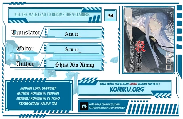 Kill the Male Lead to Become the Villainess Chapter 54 - halaman 1