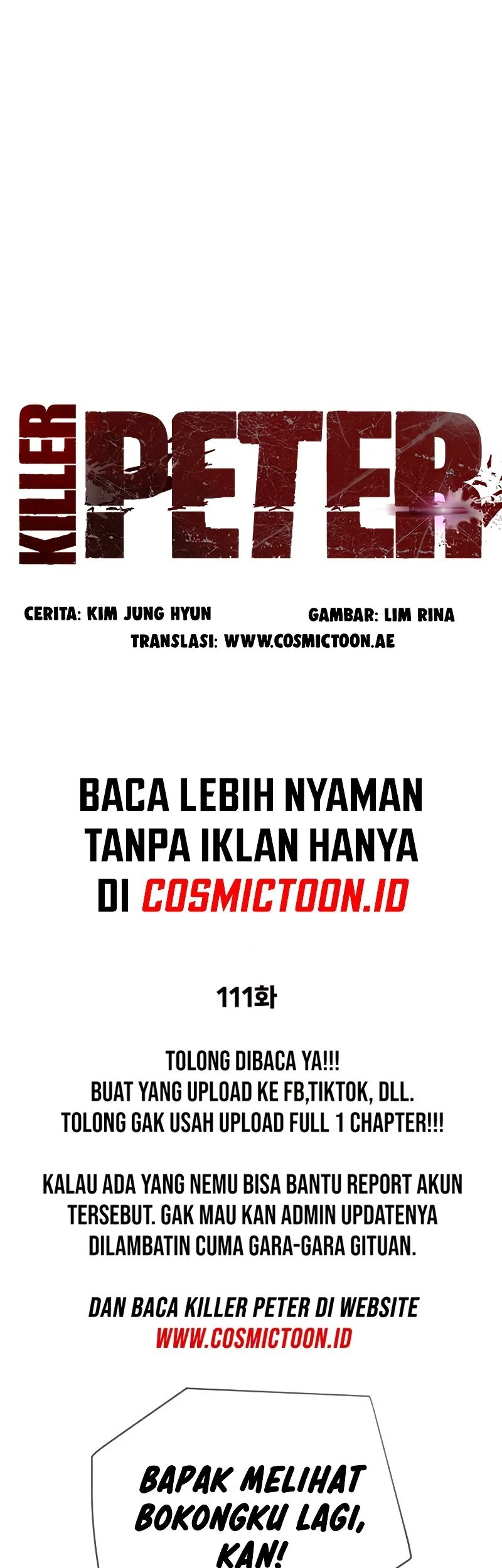 Killer Peter Chapter 111 - halaman 42