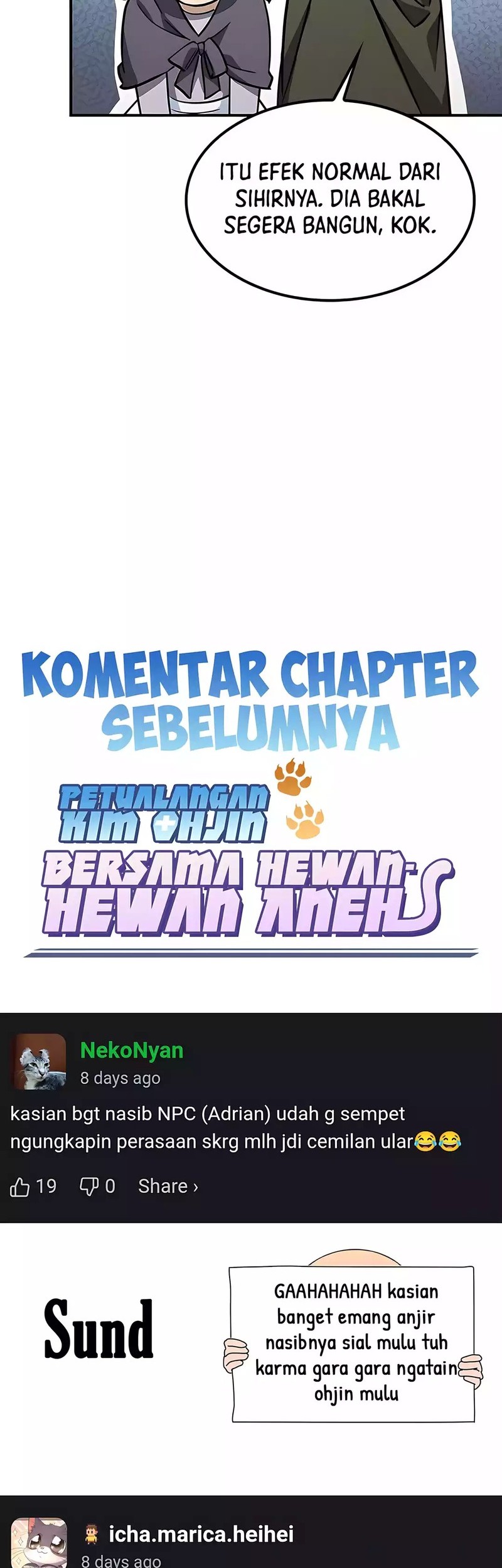 Kim Ohjin's Adventures with Strange Animals Chapter 21 - halaman 68