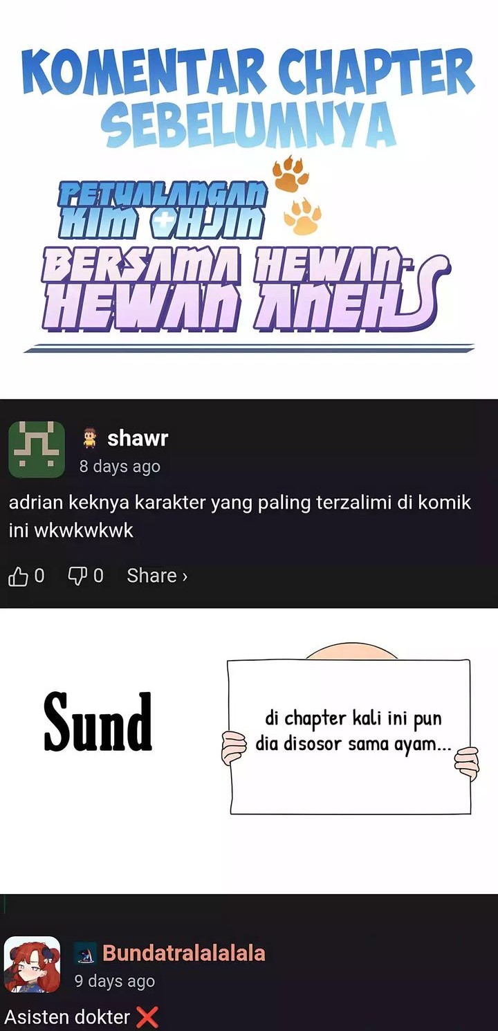 Kim Ohjin's Adventures with Strange Animals Chapter 23 - halaman 72