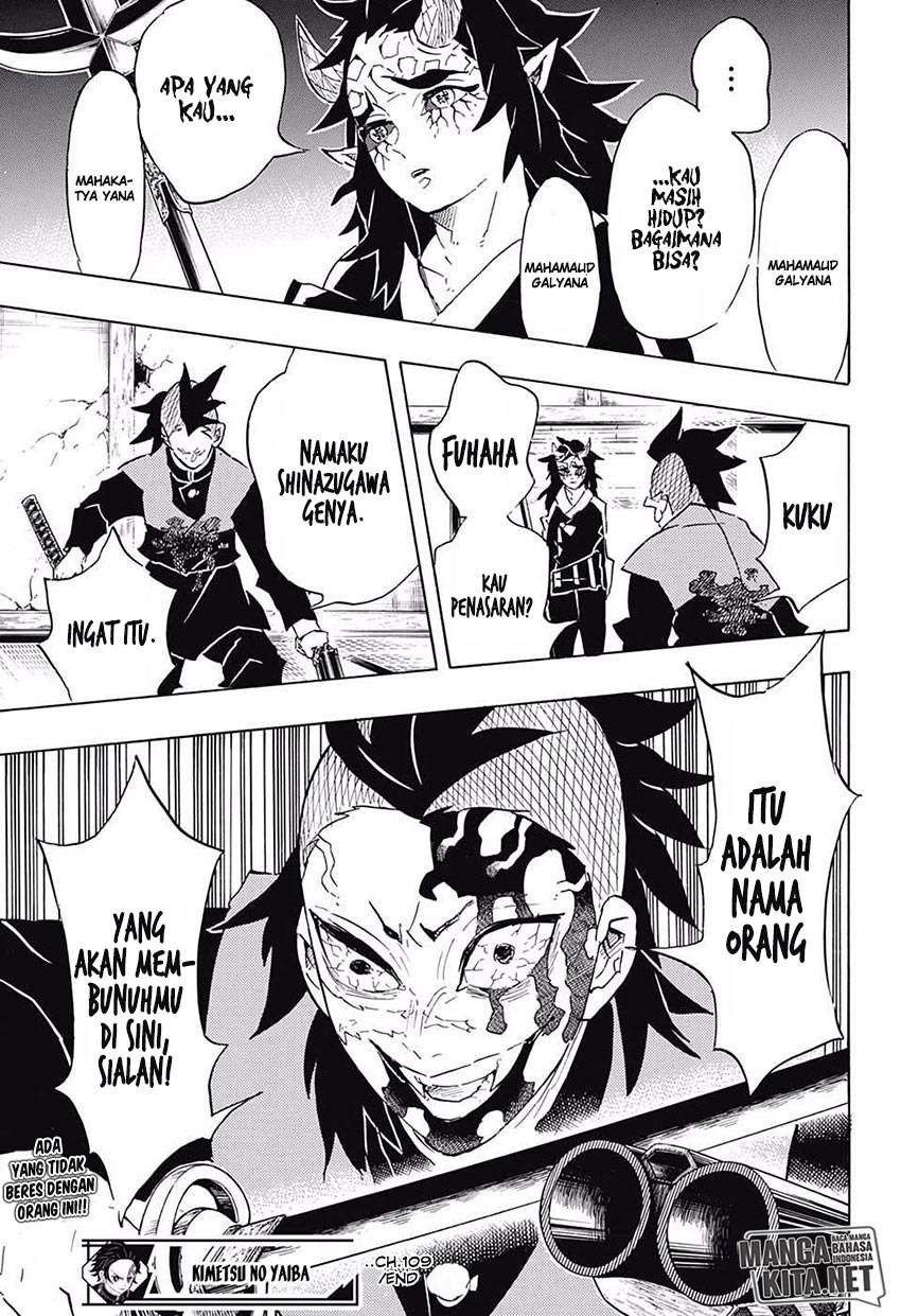 Kimetsu no Yaiba Chapter 109 - halaman 20