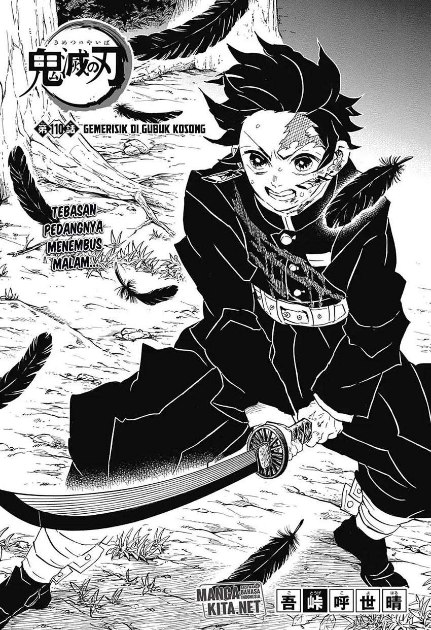Kimetsu no Yaiba Chapter 110 - halaman 2