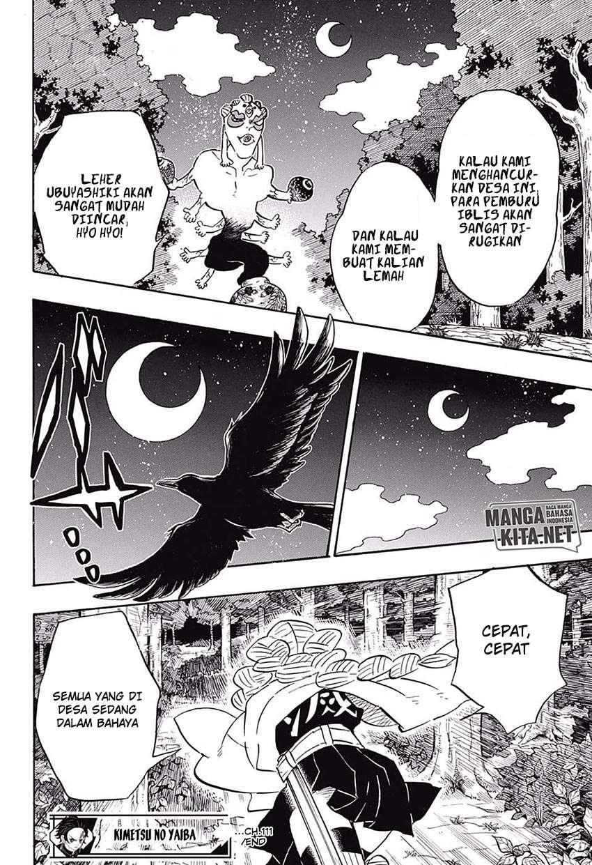 Kimetsu no Yaiba Chapter 111 - halaman 21