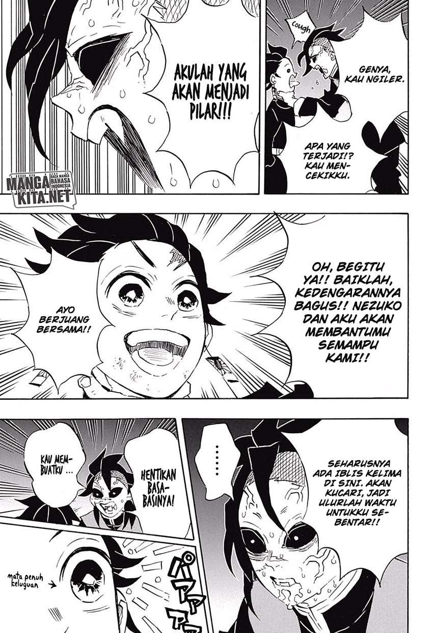 Kimetsu no Yaiba Chapter 113 - halaman 17