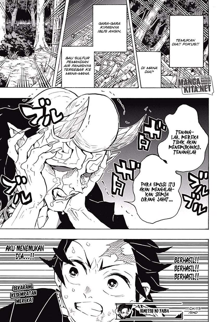 Kimetsu no Yaiba Chapter 113 - halaman 19