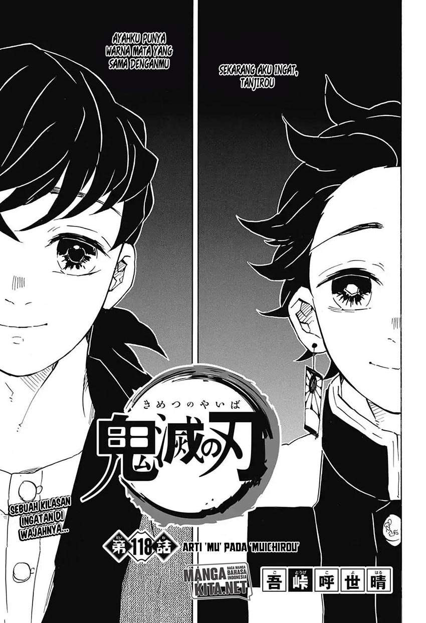 Kimetsu no Yaiba Chapter 118 - halaman 2