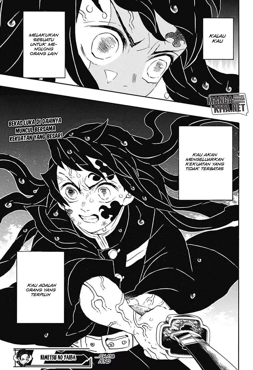 Kimetsu no Yaiba Chapter 118 - halaman 20