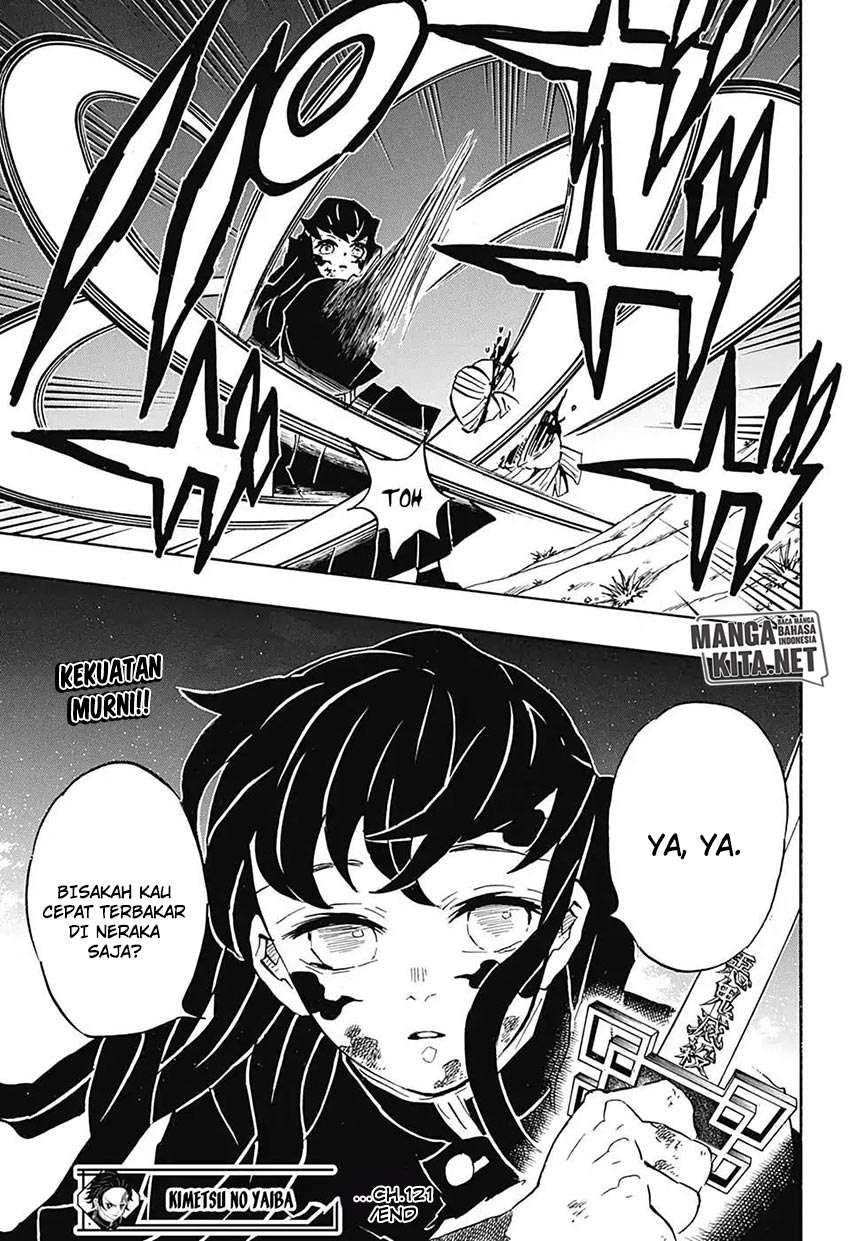 Kimetsu no Yaiba Chapter 121 - halaman 20