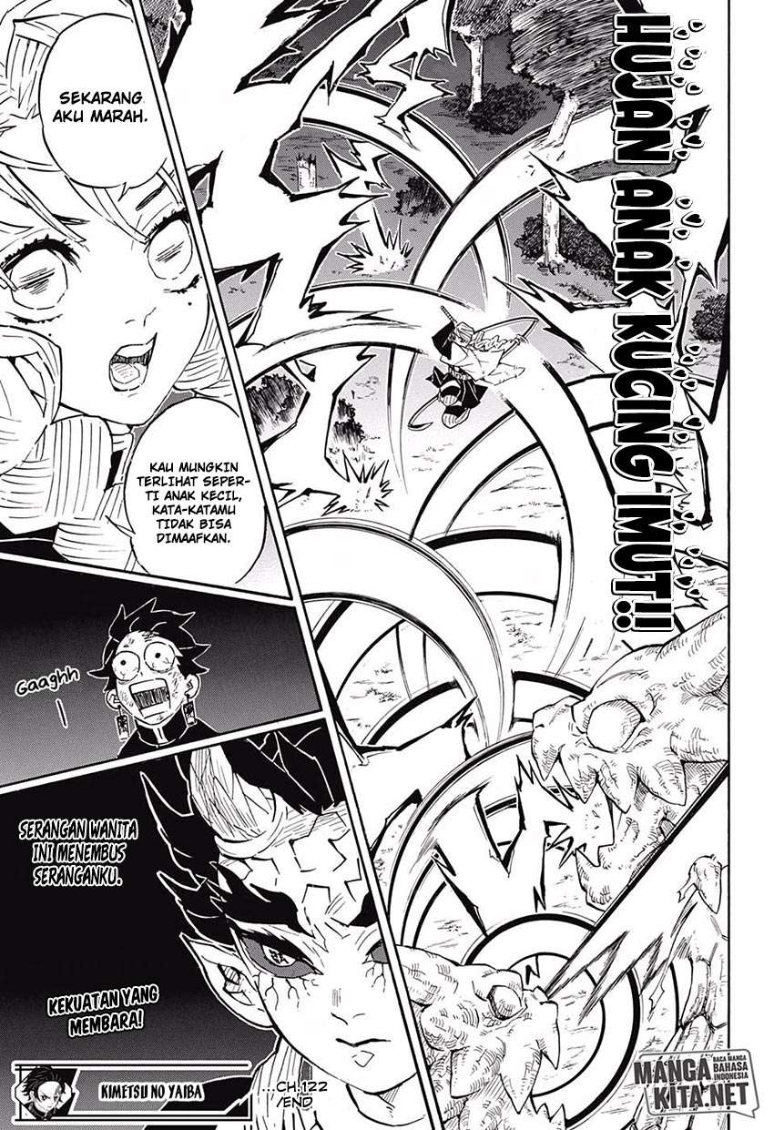 Kimetsu no Yaiba Chapter 122 - halaman 20