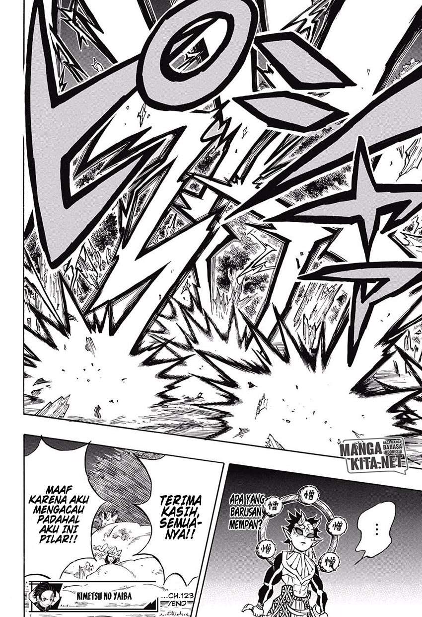 Kimetsu no Yaiba Chapter 123 - halaman 19