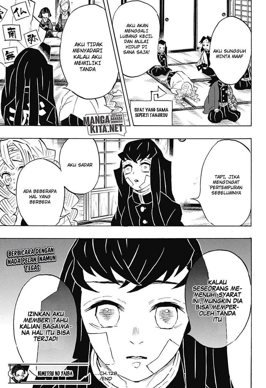 Kimetsu no Yaiba Chapter 128 - halaman 20