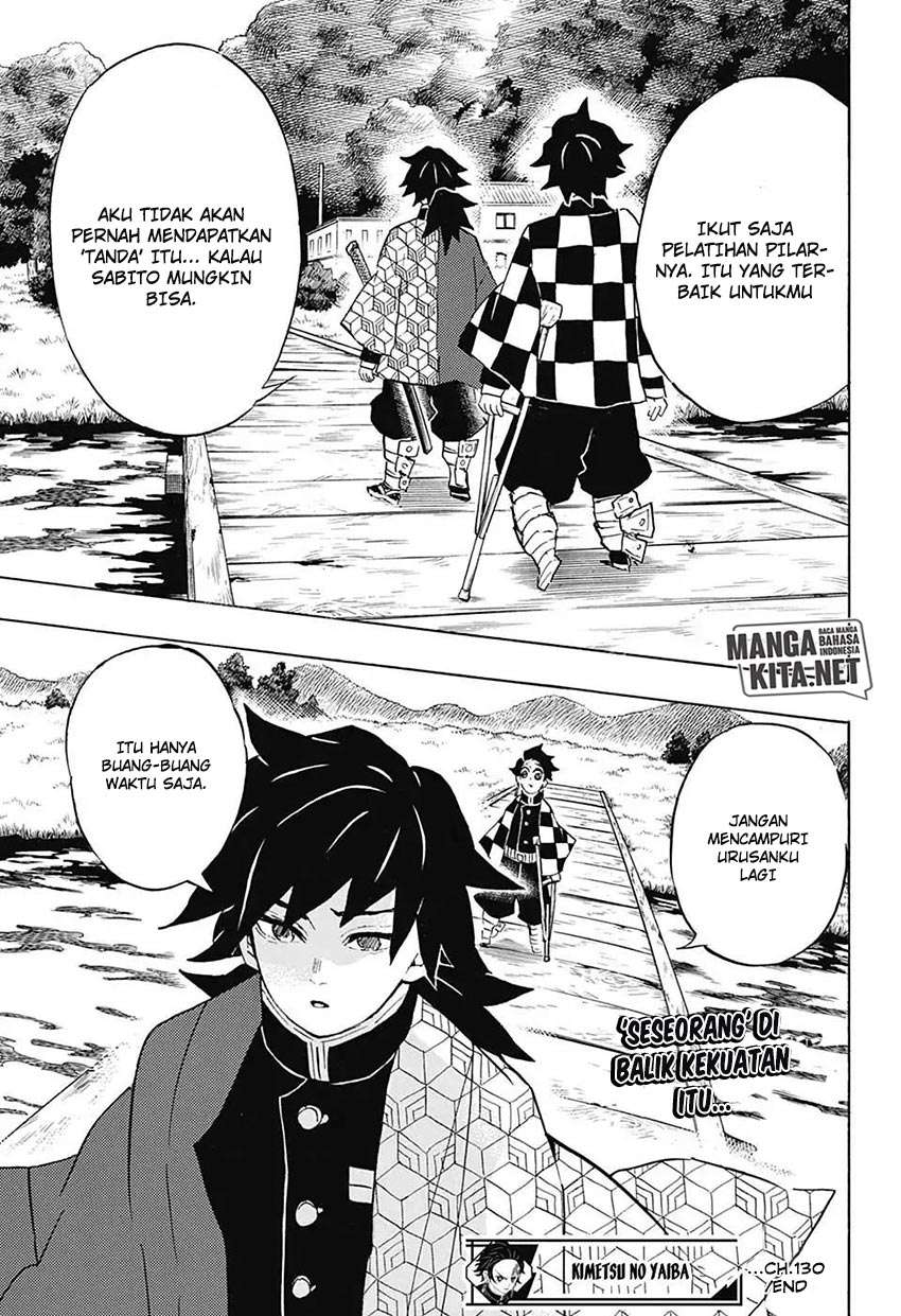 Kimetsu no Yaiba Chapter 130 - halaman 20