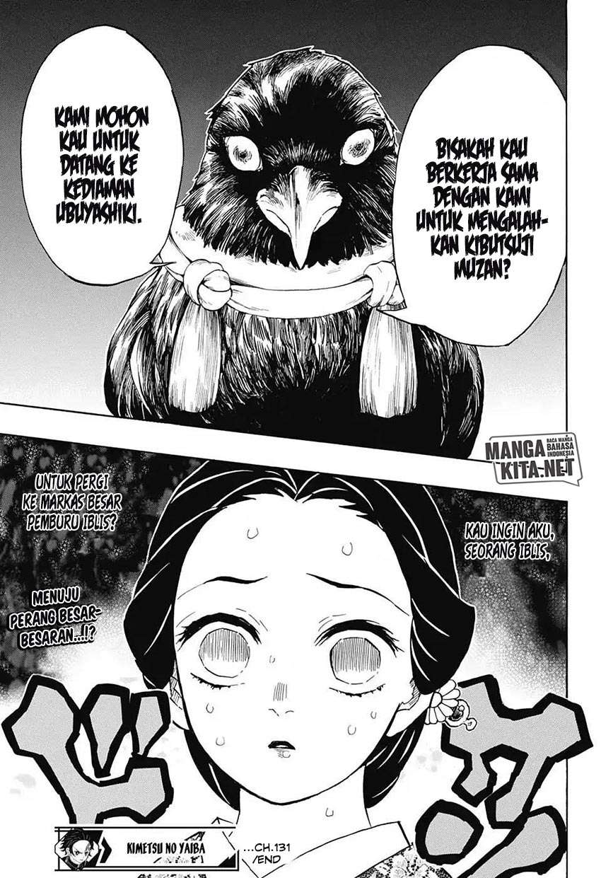 Kimetsu no Yaiba Chapter 131 - halaman 22