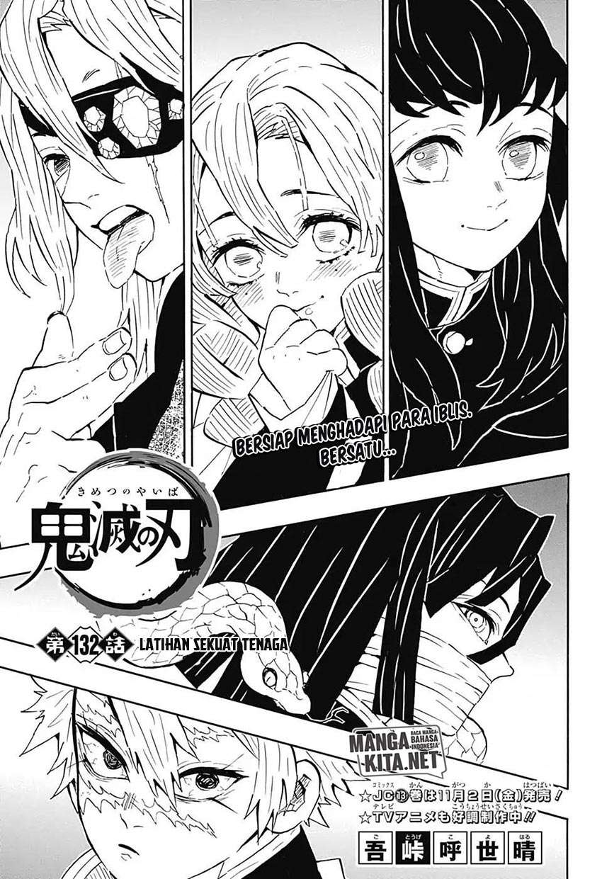Kimetsu no Yaiba Chapter 132 - halaman 2