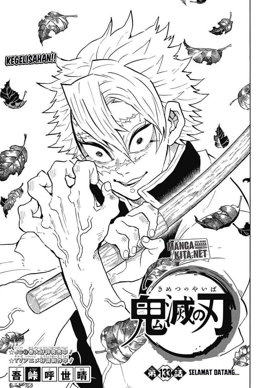 Kimetsu no Yaiba Chapter 133 - halaman 2