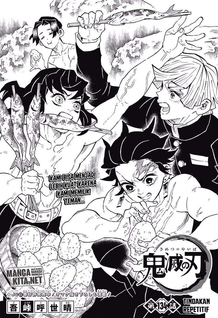 Kimetsu no Yaiba Chapter 134 - halaman 2