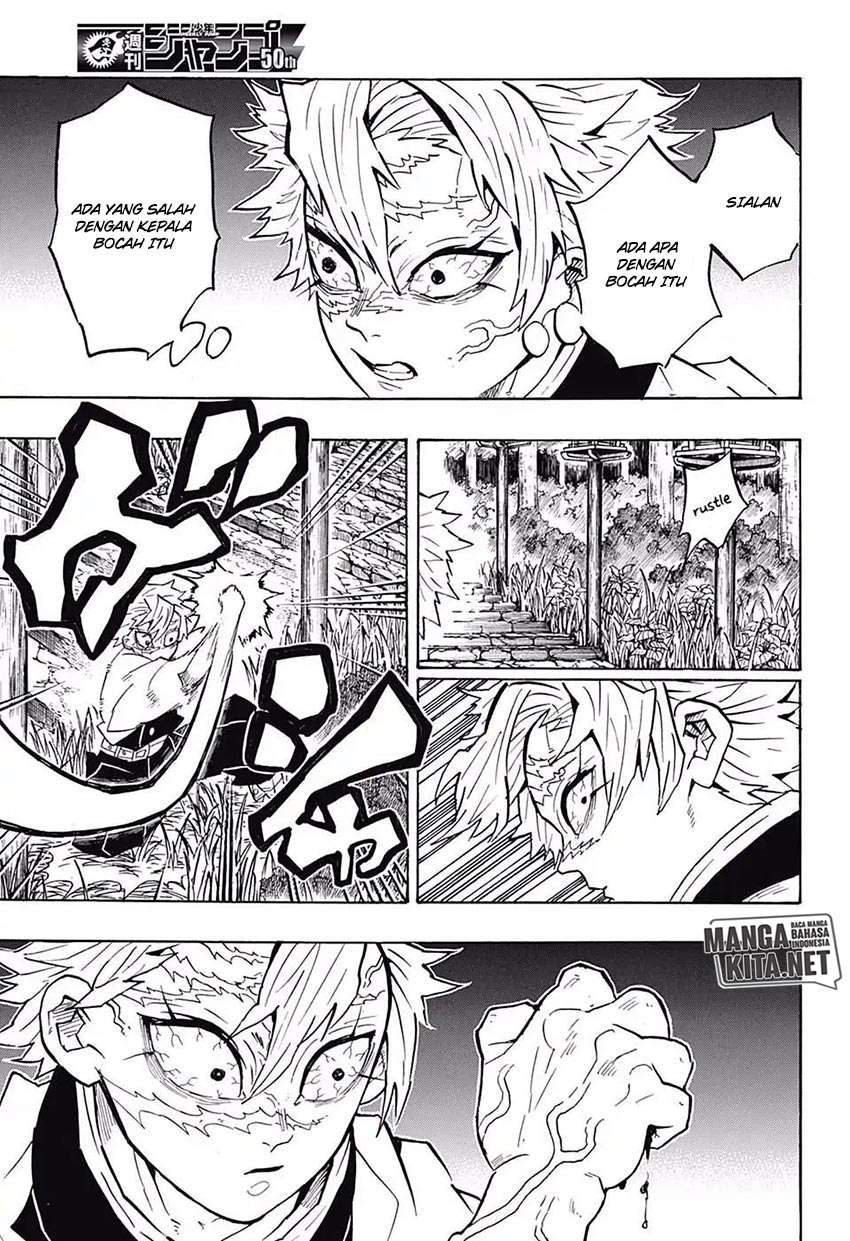 Kimetsu no Yaiba Chapter 136 - halaman 18