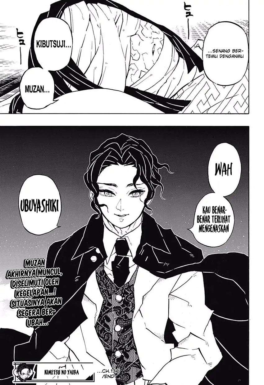 Kimetsu no Yaiba Chapter 136 - halaman 20