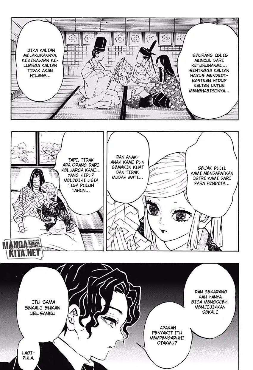 Kimetsu no Yaiba Chapter 137 - halaman 8