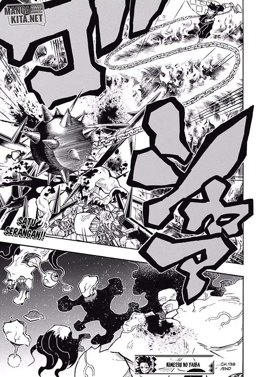 Kimetsu no Yaiba Chapter 138 - halaman 19