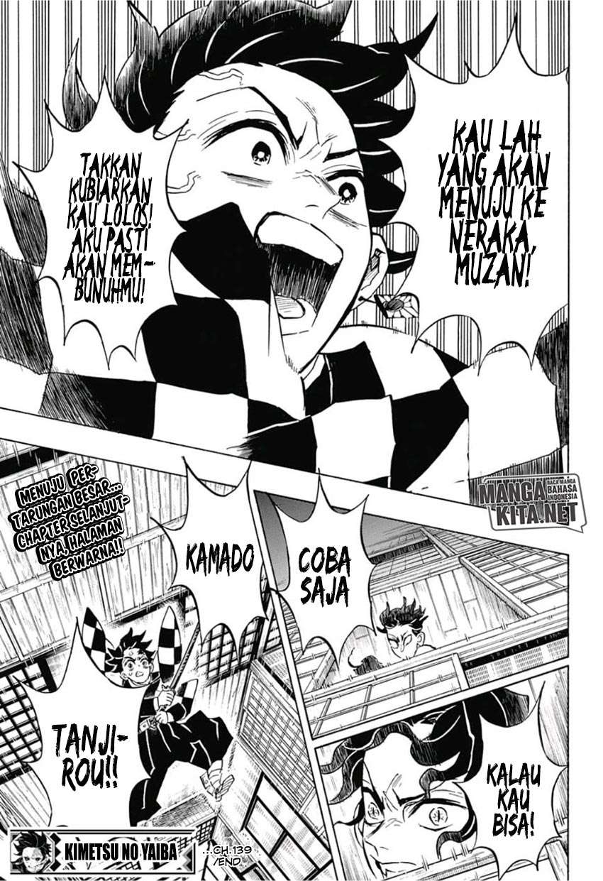 Kimetsu no Yaiba Chapter 139 - halaman 19