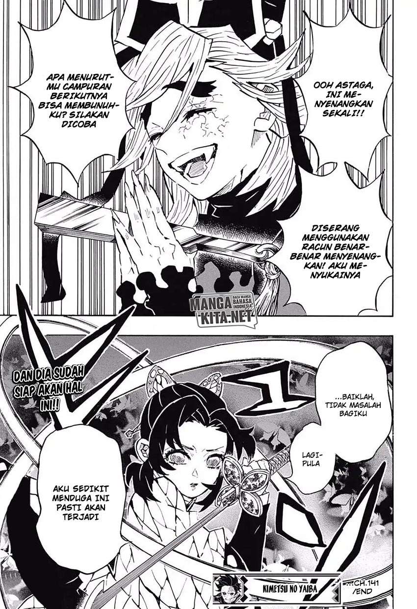 Kimetsu no Yaiba Chapter 141 - halaman 20