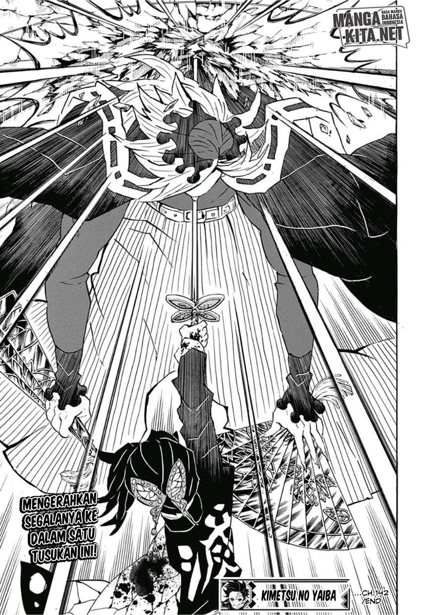 Kimetsu no Yaiba Chapter 142 - halaman 20