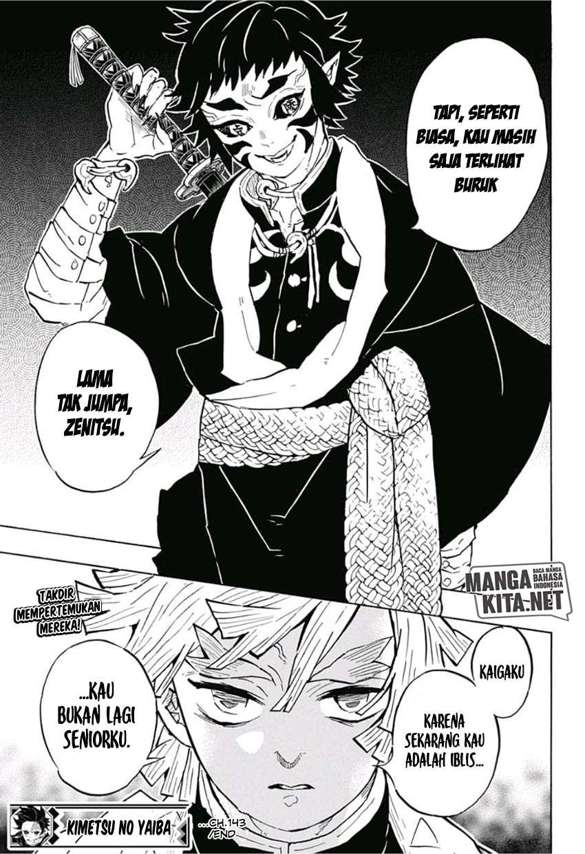 Kimetsu no Yaiba Chapter 143 - halaman 20
