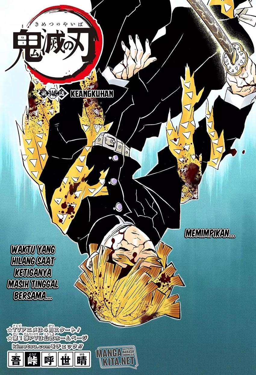 Kimetsu no Yaiba Chapter 146 - halaman 2
