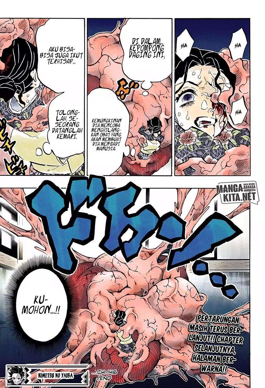 Kimetsu no Yaiba Chapter 146 - halaman 20