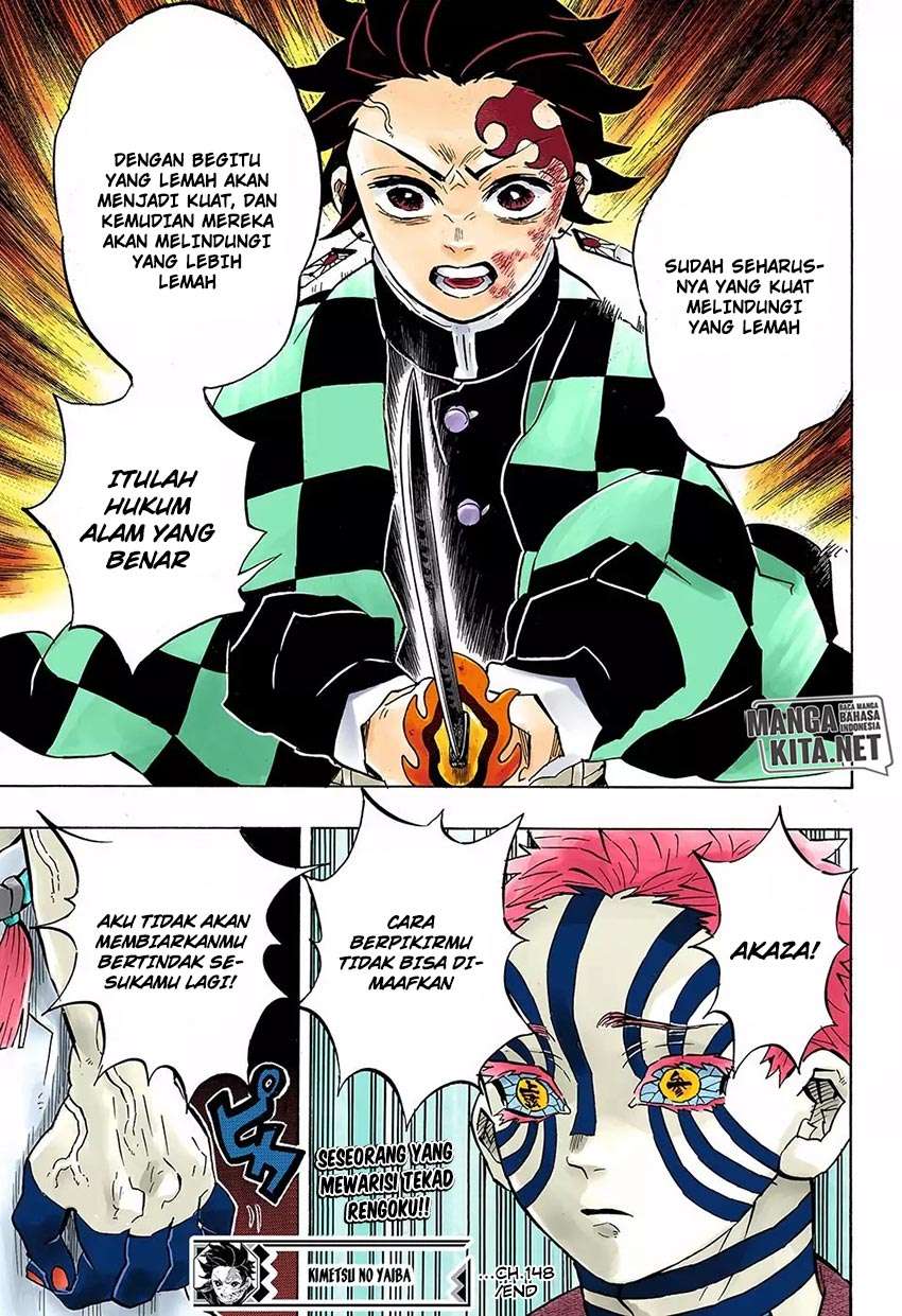 Kimetsu no Yaiba Chapter 148 - halaman 20