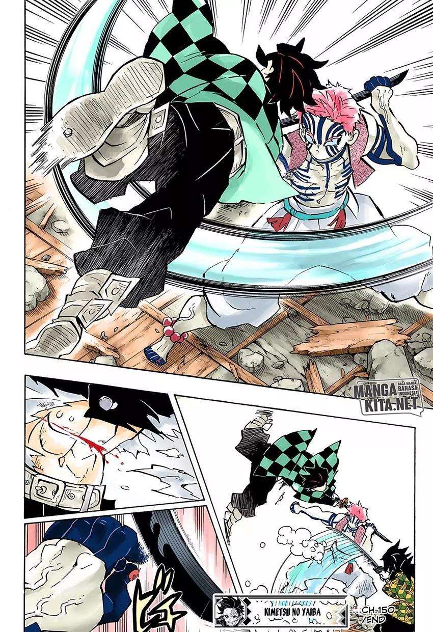 Kimetsu no Yaiba Chapter 150 - halaman 19