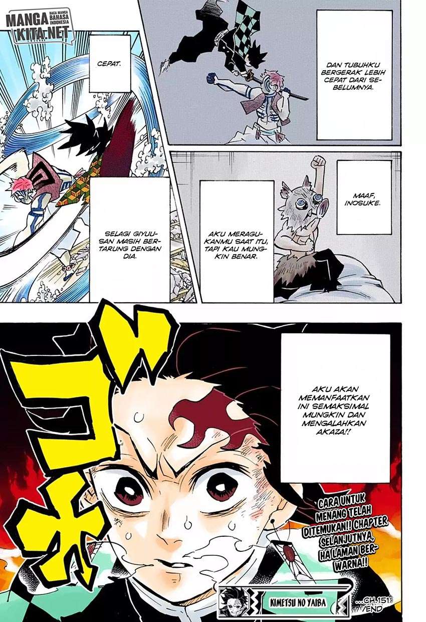 Kimetsu no Yaiba Chapter 151 - halaman 20