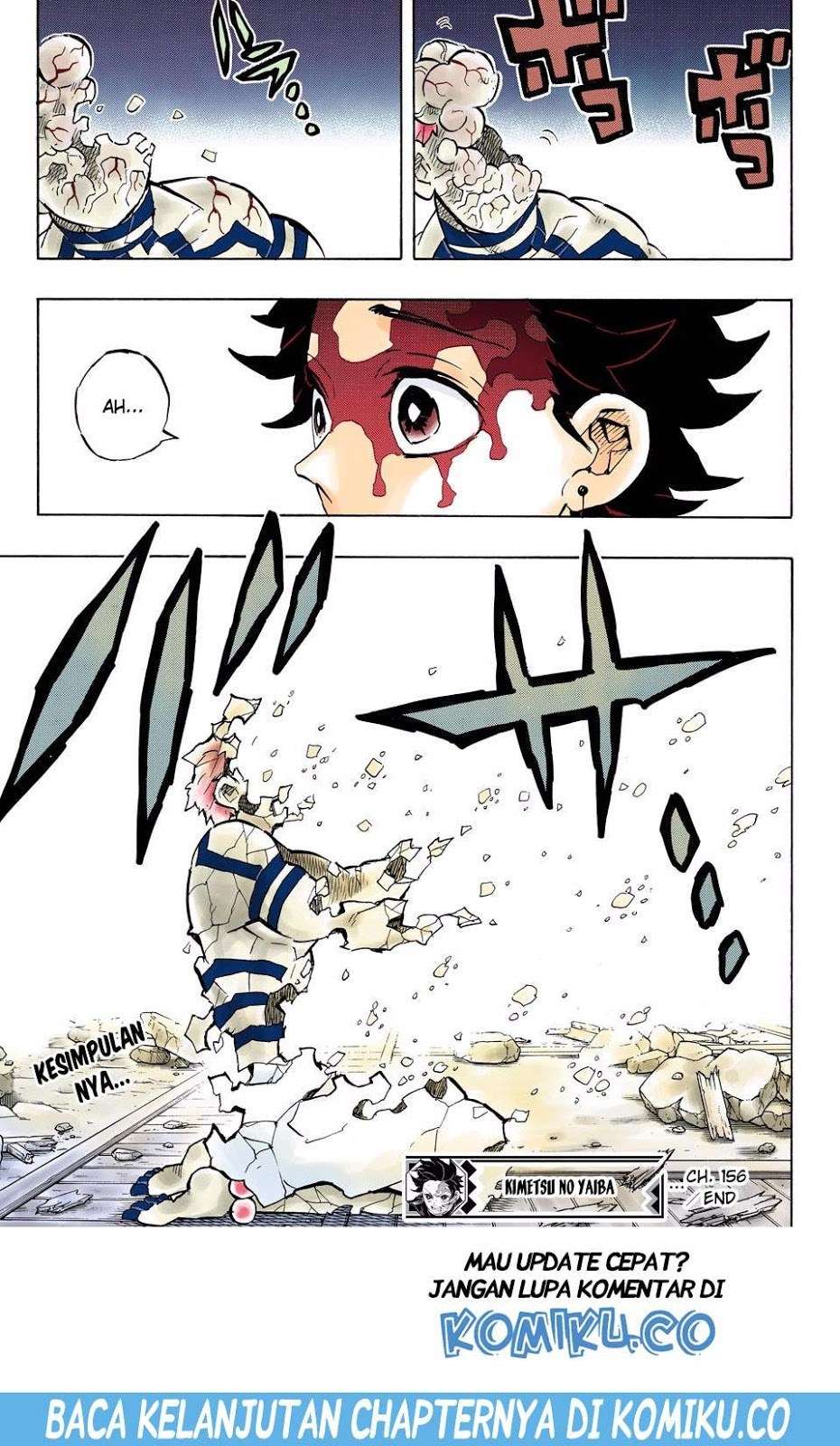 Kimetsu no Yaiba Chapter 156 - halaman 22