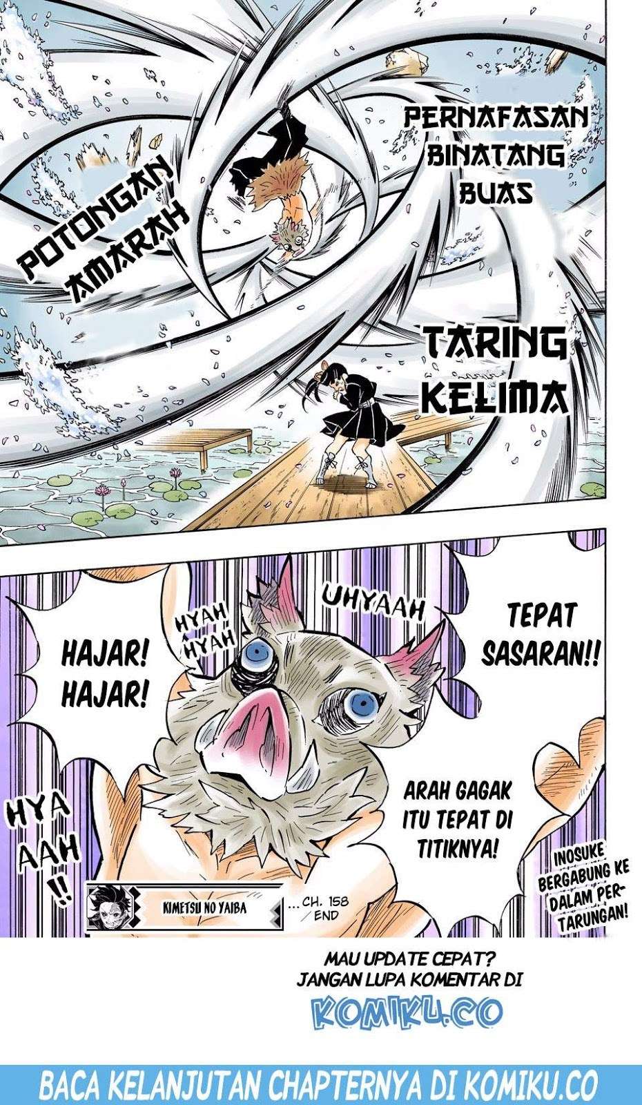 Kimetsu no Yaiba Chapter 158 - halaman 20