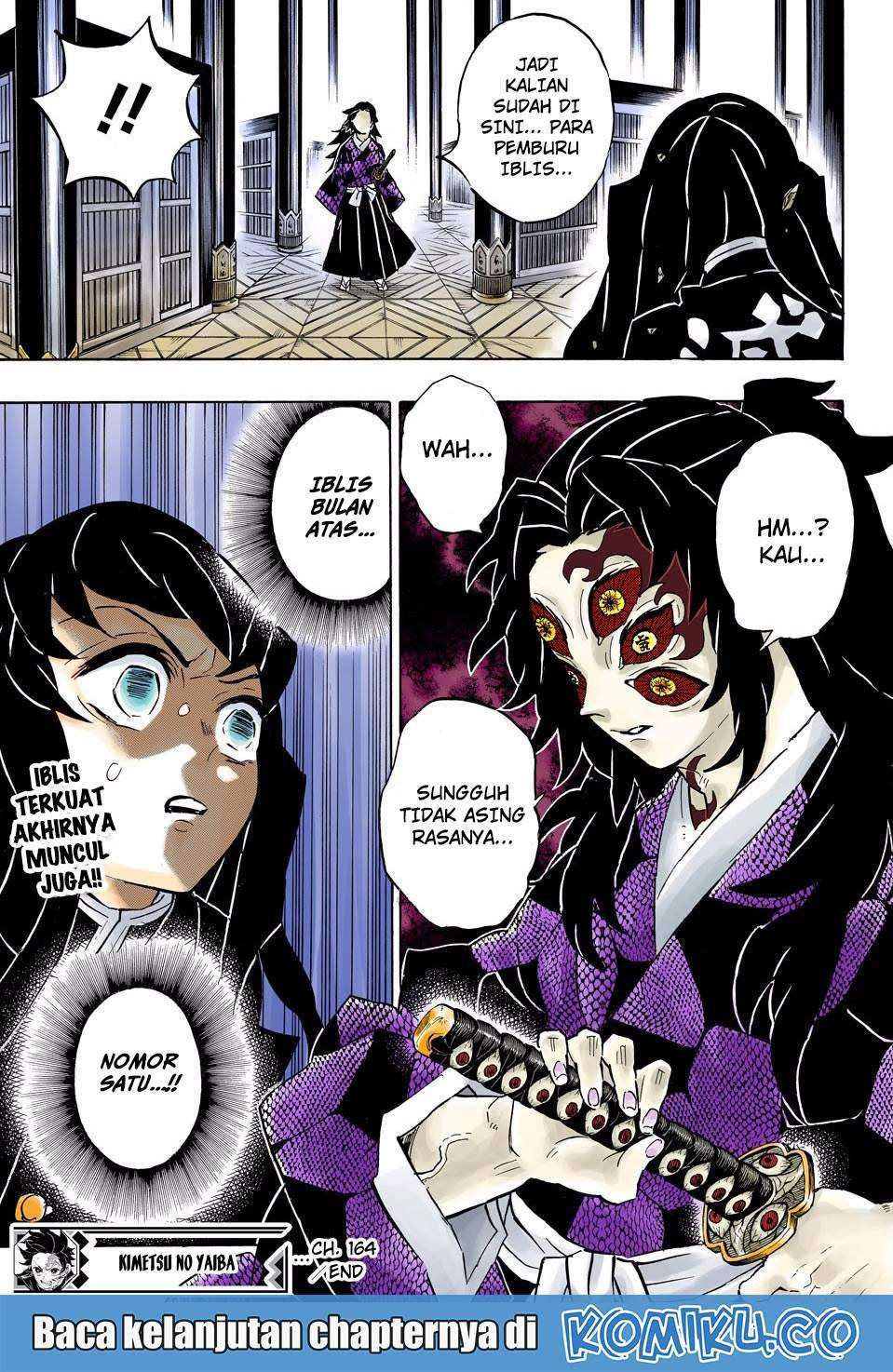 Kimetsu no Yaiba Chapter 164 - halaman 20
