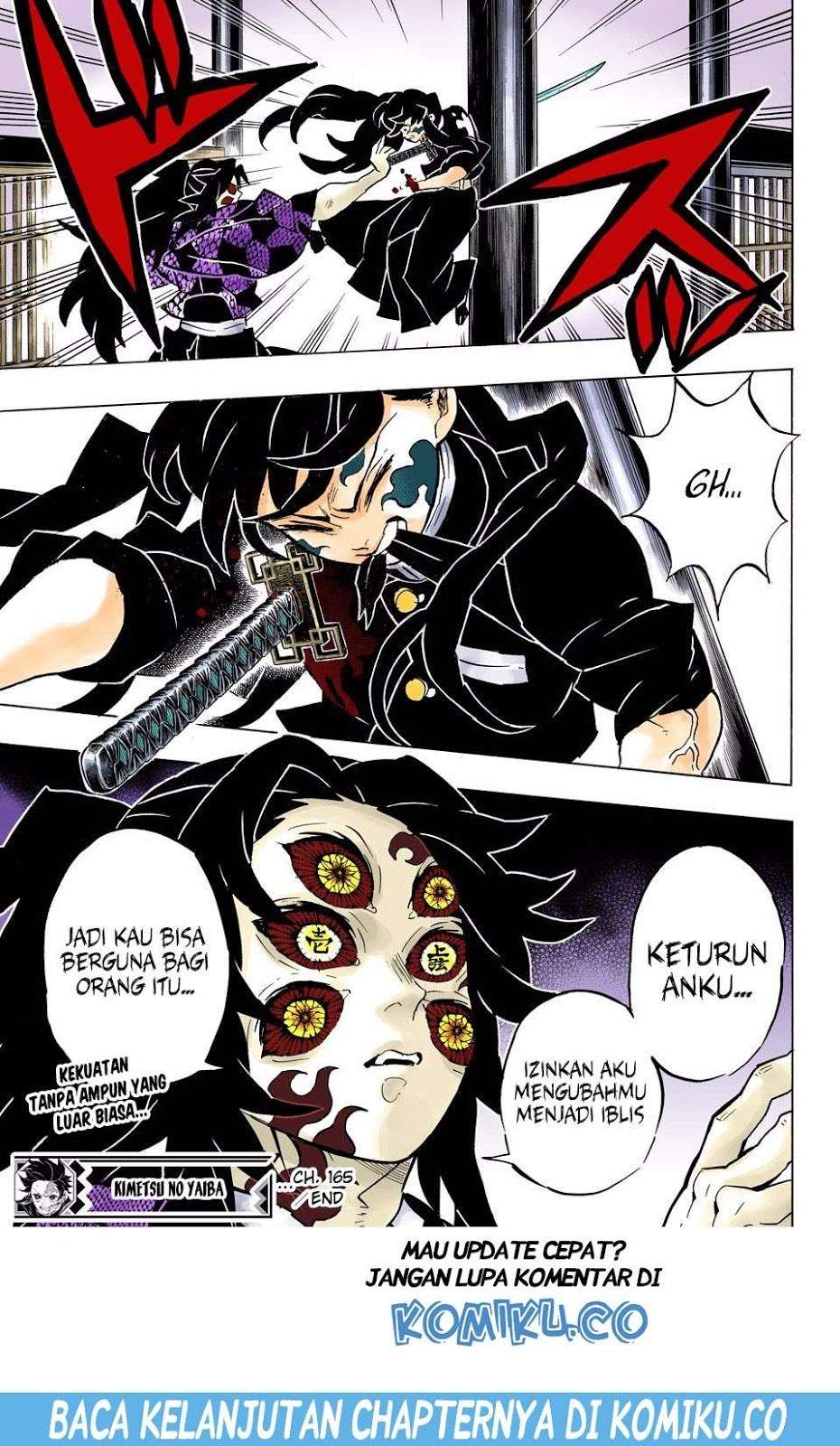 Kimetsu no Yaiba Chapter 165 - halaman 19