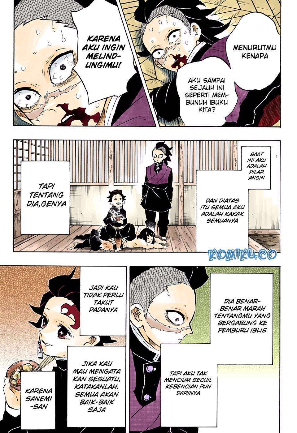 Kimetsu no Yaiba Chapter 166 - halaman 14