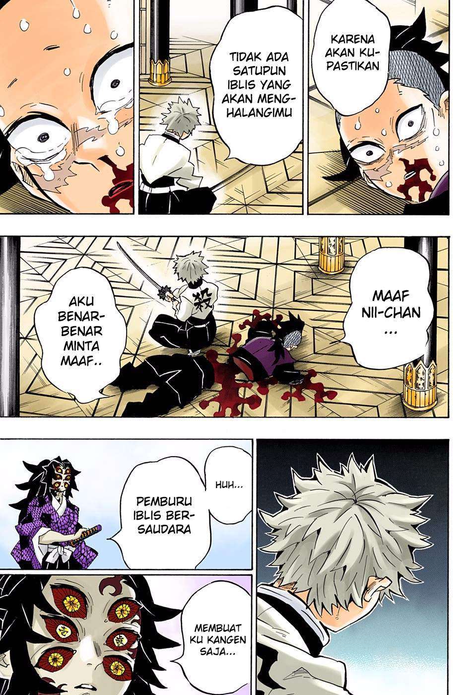 Kimetsu no Yaiba Chapter 166 - halaman 16