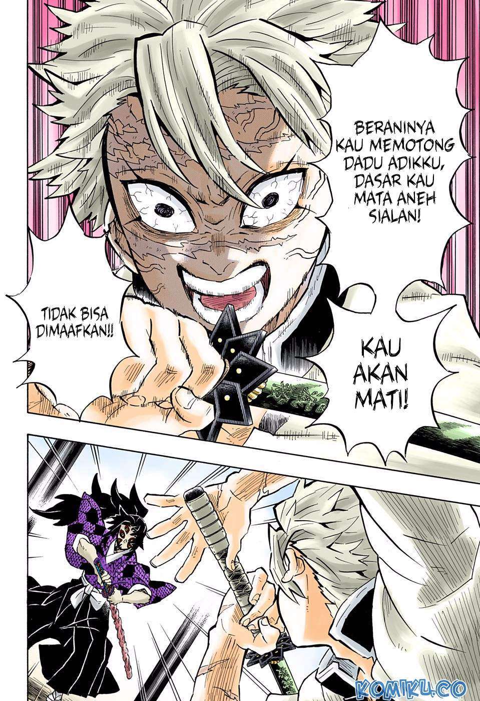 Kimetsu no Yaiba Chapter 166 - halaman 17