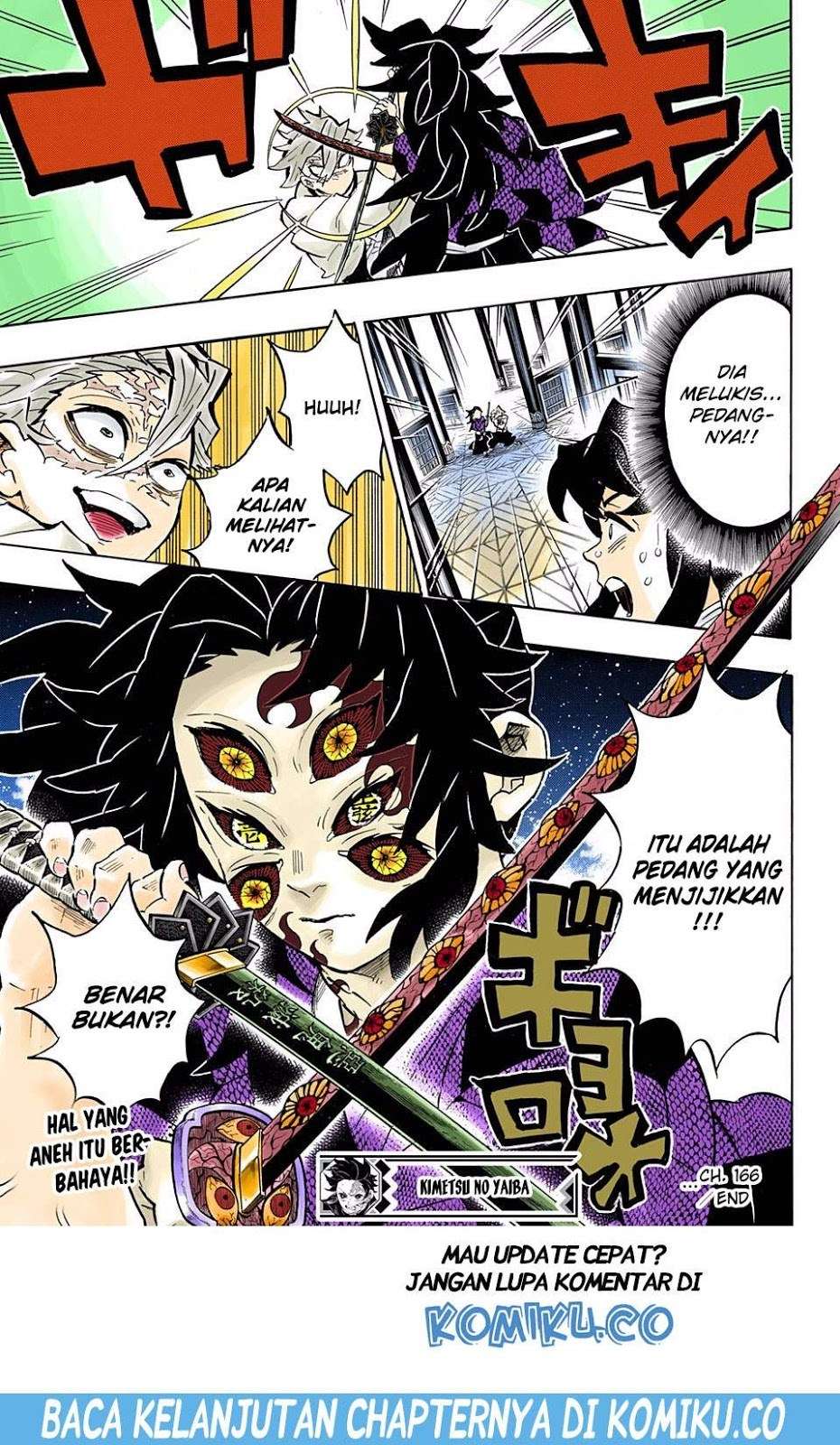 Kimetsu no Yaiba Chapter 166 - halaman 20