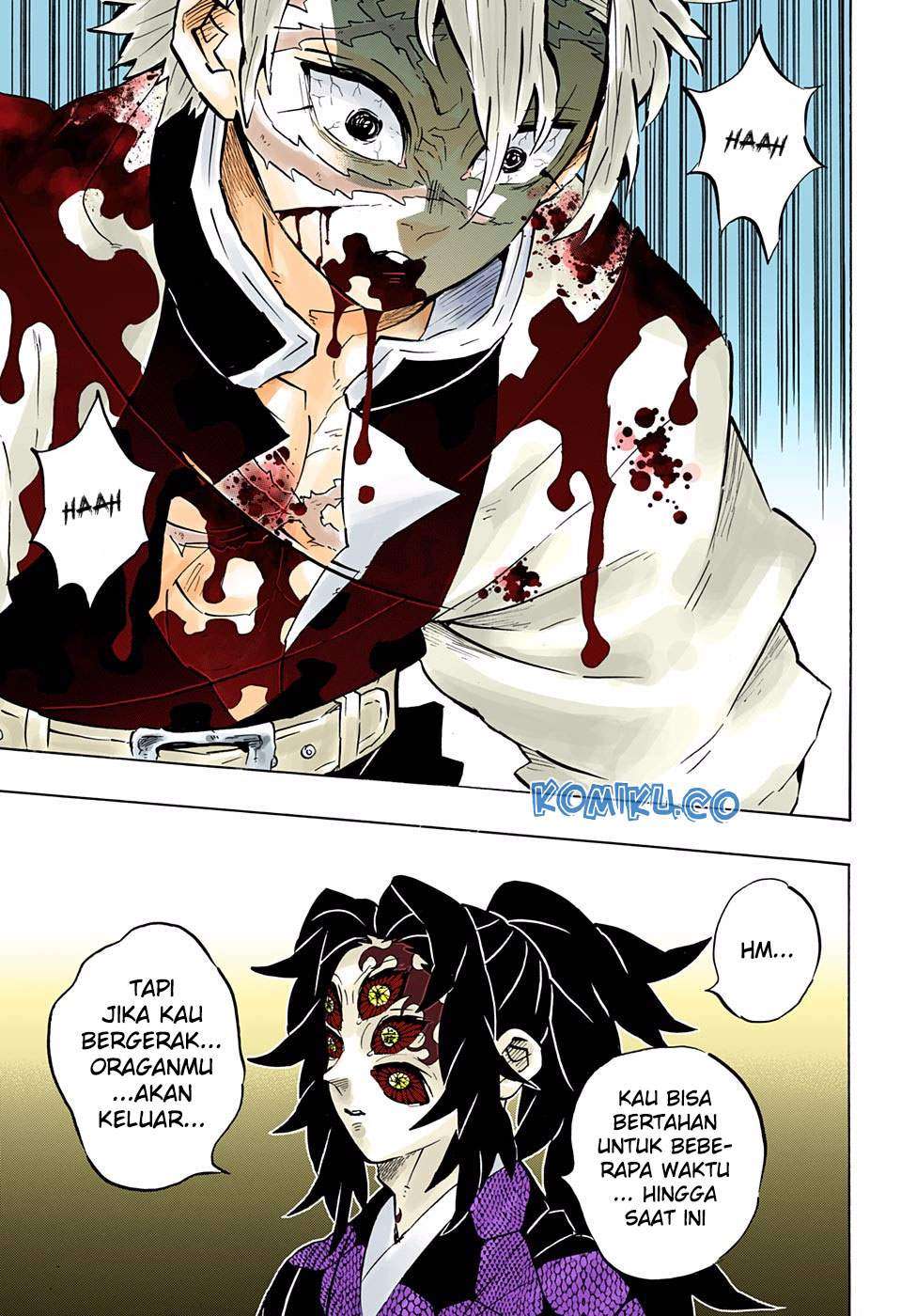 Kimetsu no Yaiba Chapter 167 - halaman 17