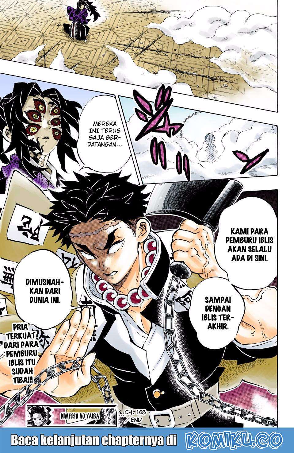 Kimetsu no Yaiba Chapter 168 - halaman 22