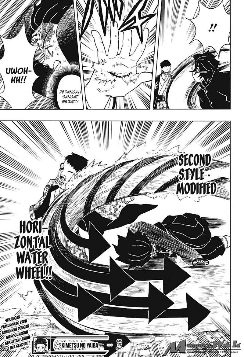 Kimetsu no Yaiba Chapter 17 - halaman 20