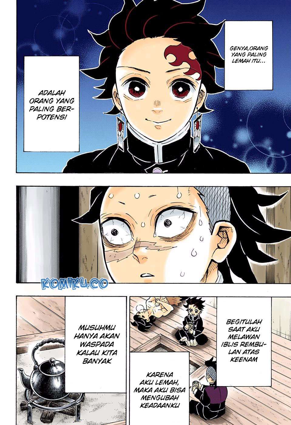 Kimetsu no Yaiba Chapter 172 - halaman 17