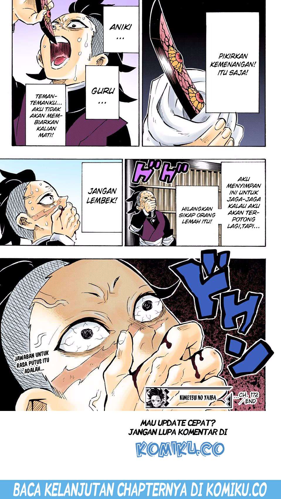 Kimetsu no Yaiba Chapter 172 - halaman 20