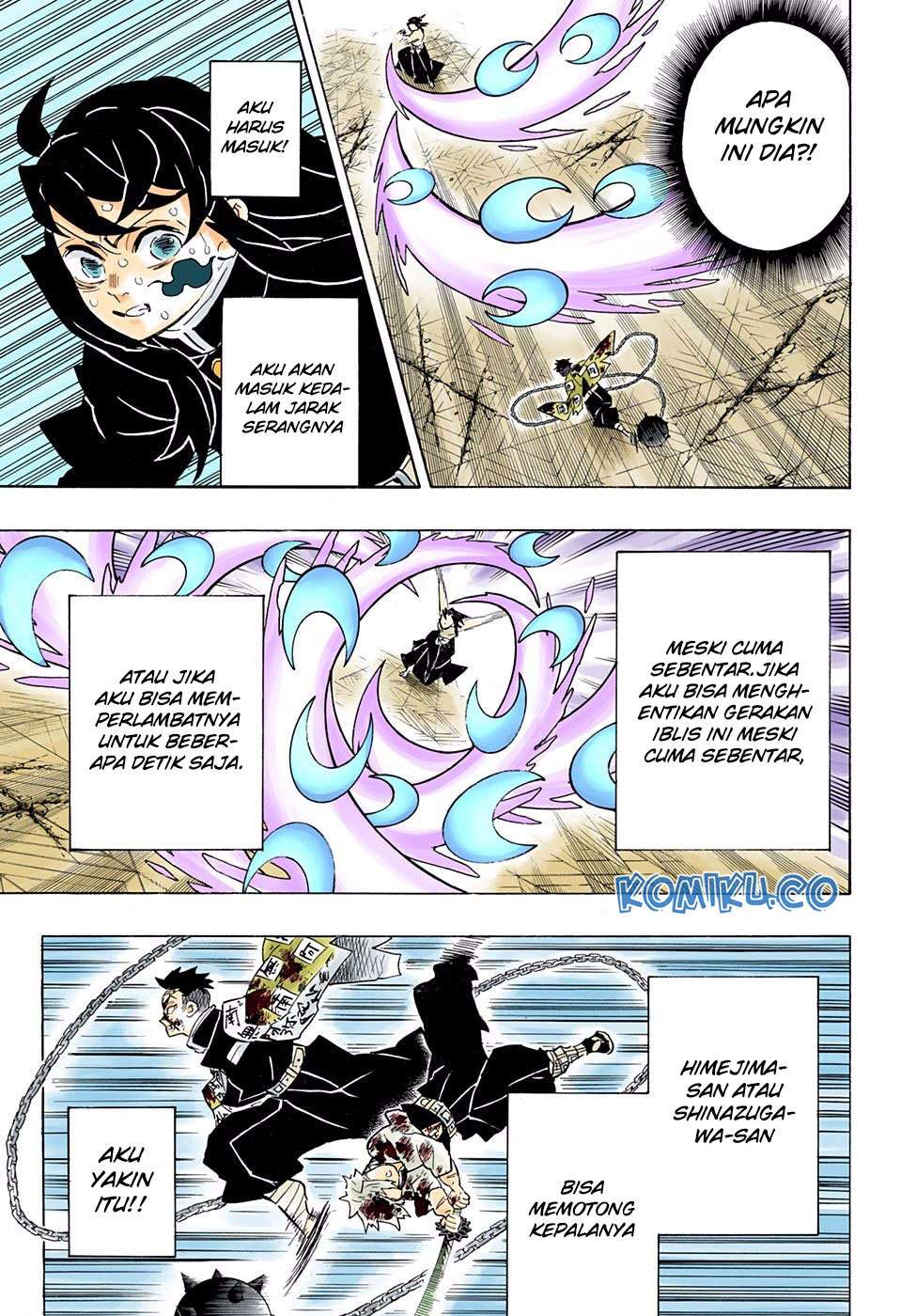 Kimetsu no Yaiba Chapter 173 - halaman 8