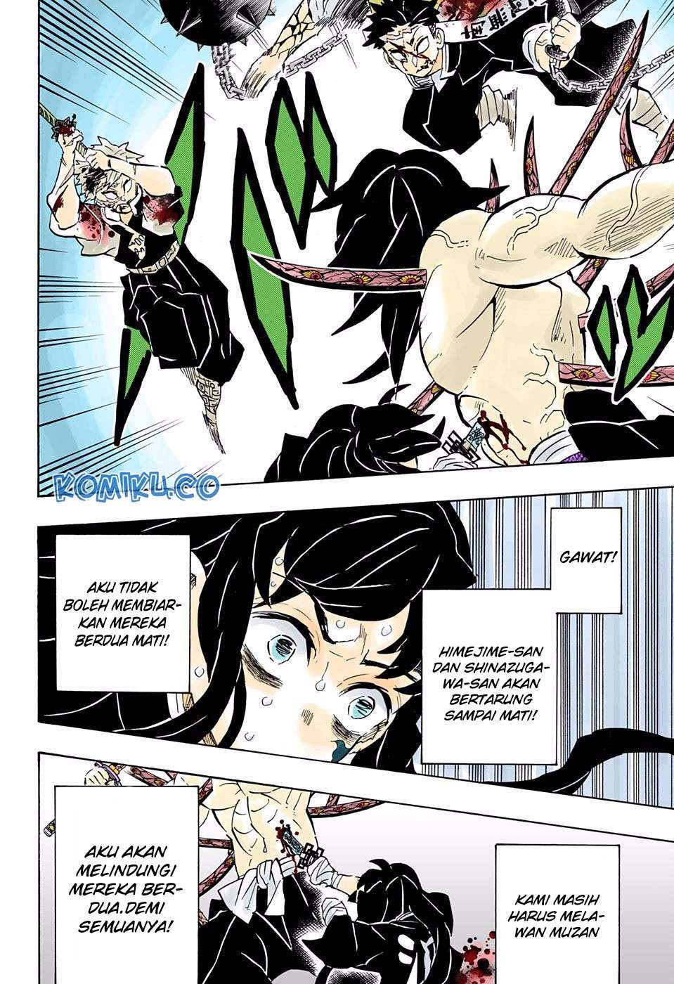 Kimetsu no Yaiba Chapter 175 - halaman 11